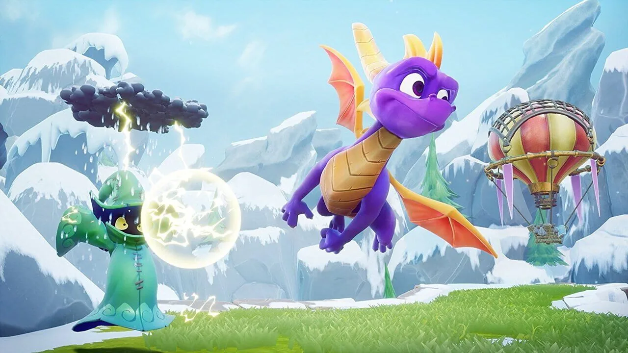 Spyro Reignited Trilogy gameplay on PlayStation 4