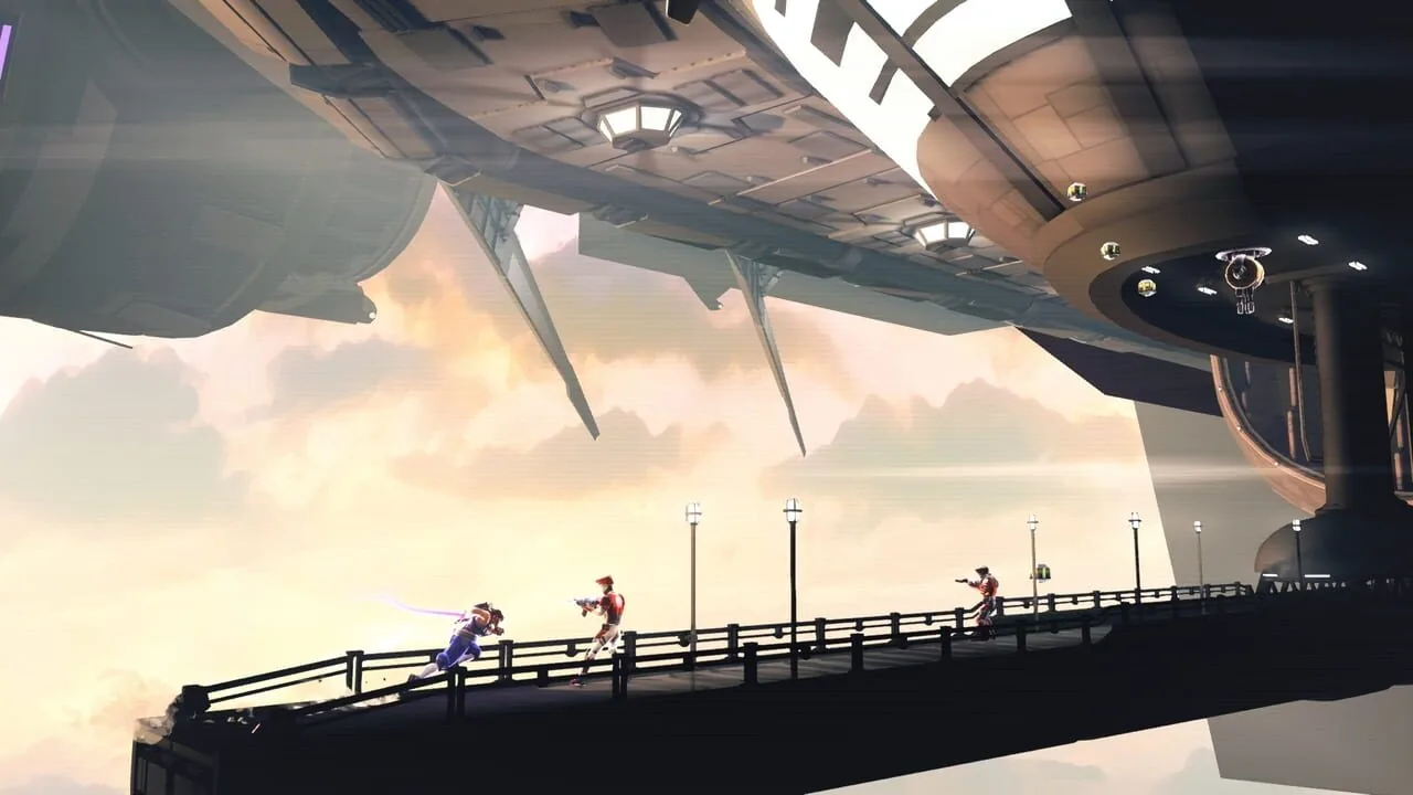 Strider gameplay on PlayStation 4