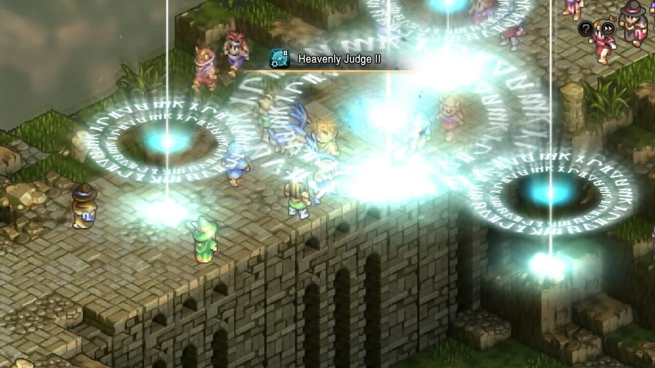 Tactics Ogre: Reborn gameplay on PlayStation 4