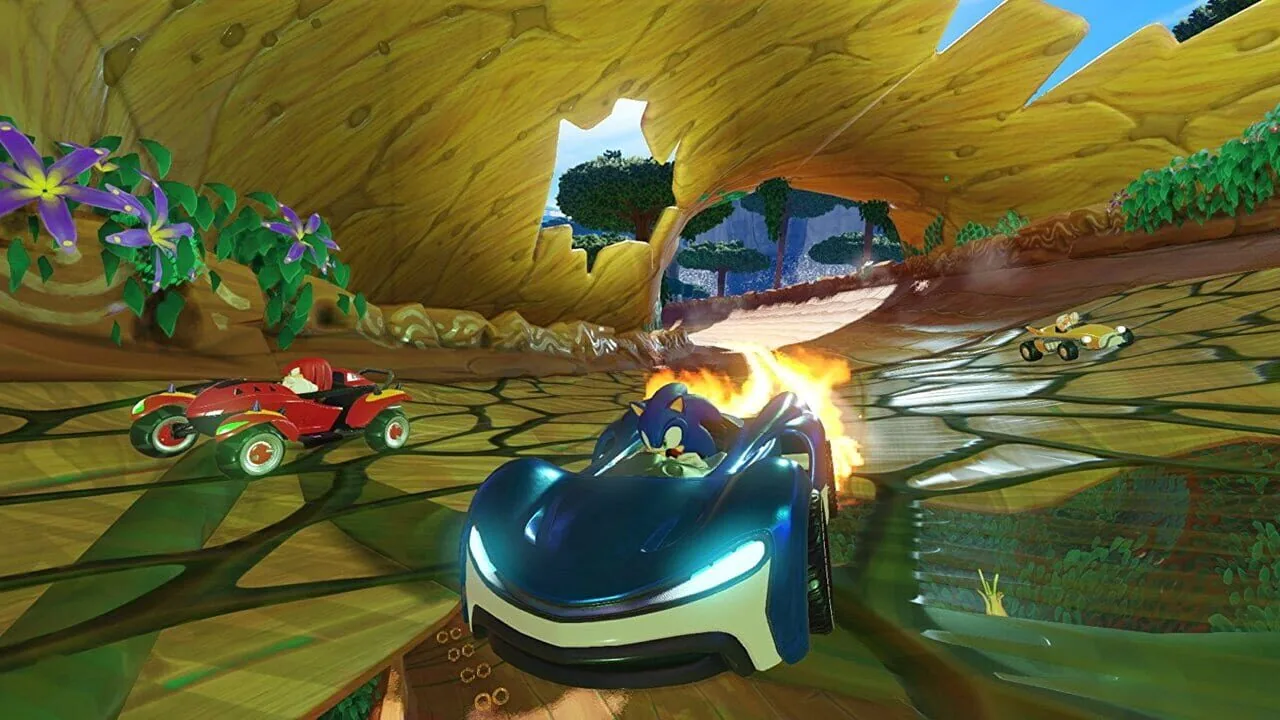 Team Sonic Racing gameplay on PlayStation 4