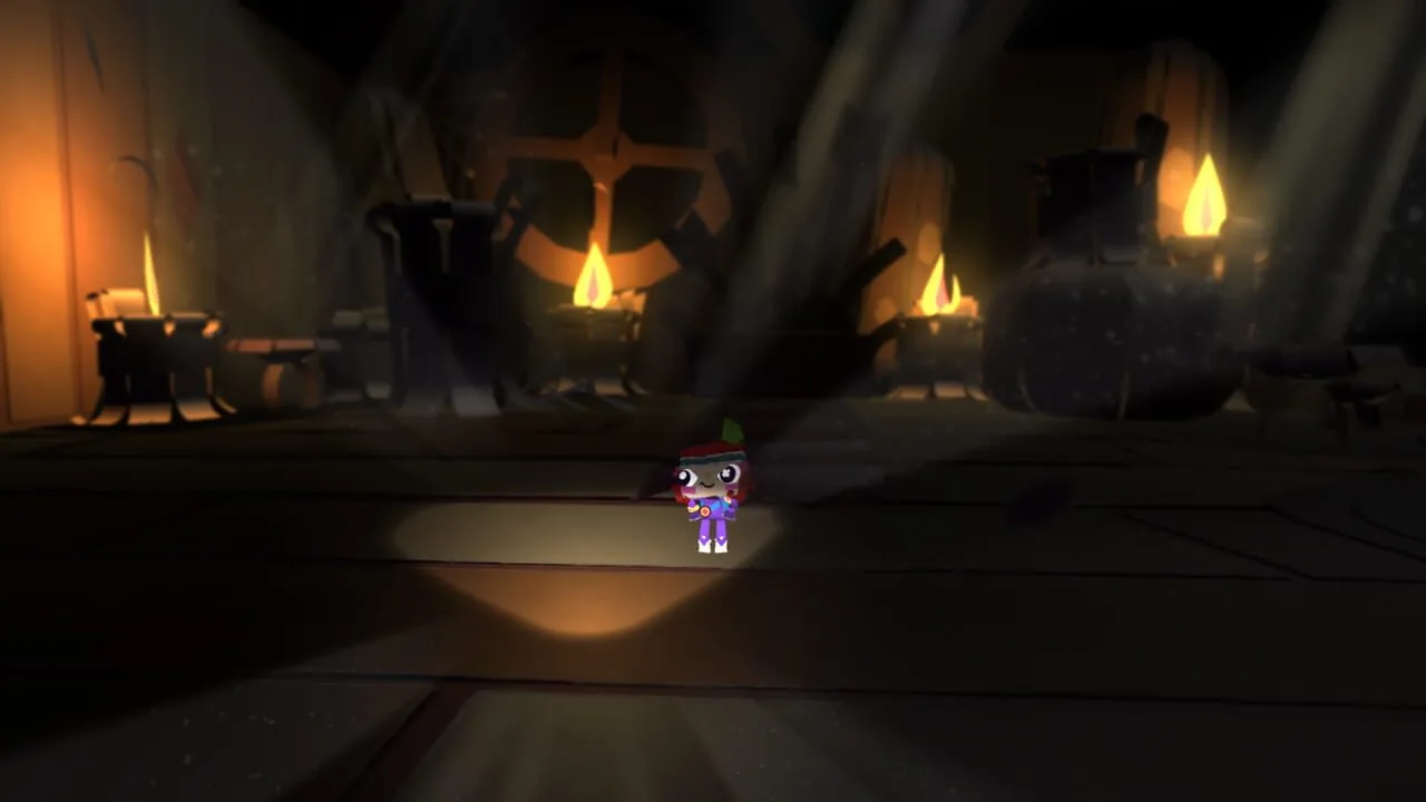 Tearaway: Unfolded gameplay on PlayStation 4