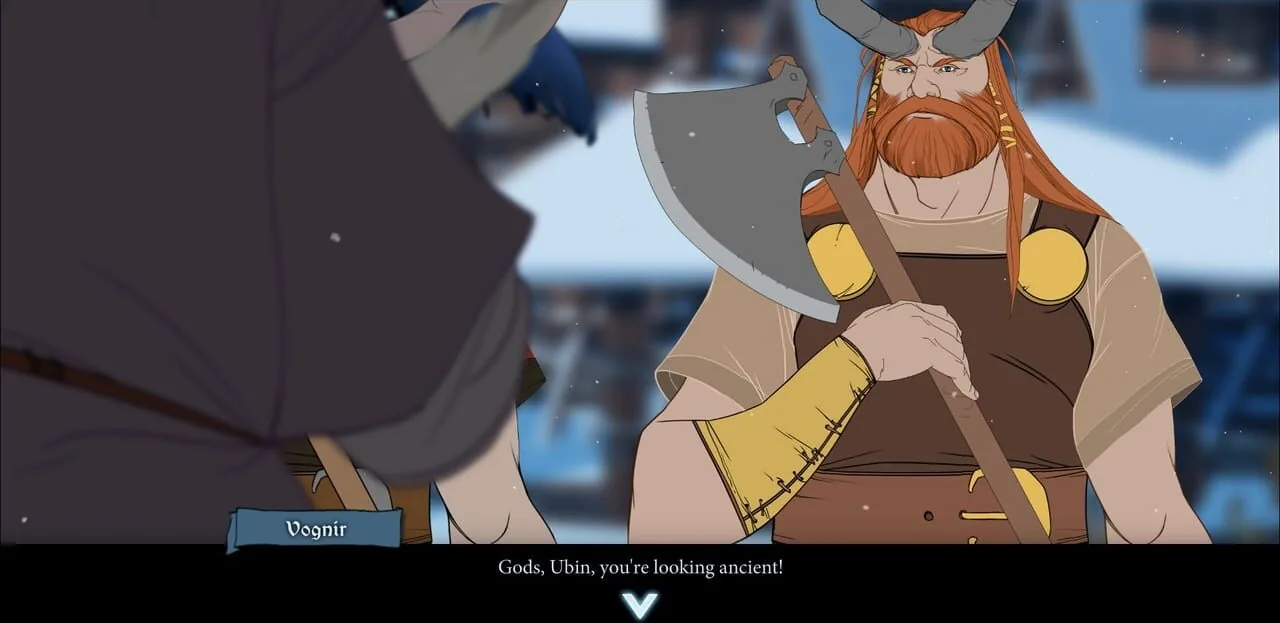 The Banner Saga gameplay on PlayStation 4