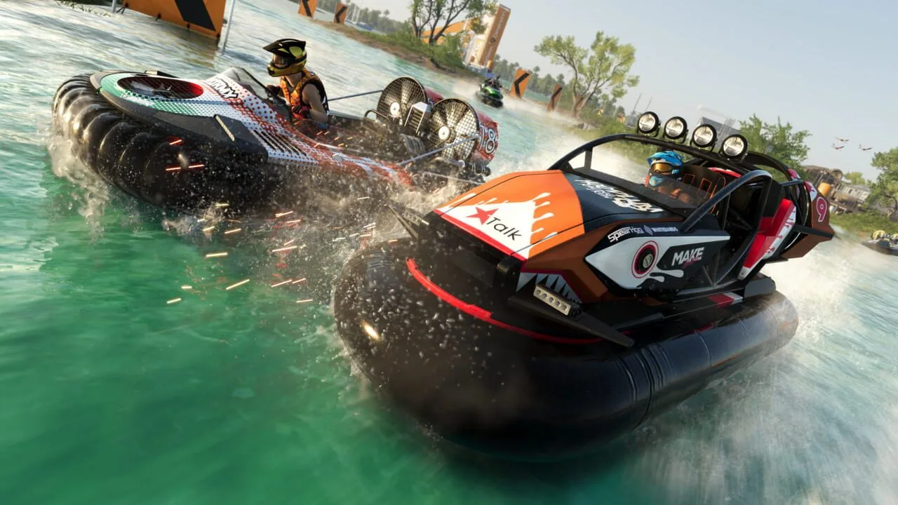 The Crew 2 gameplay on PlayStation 4