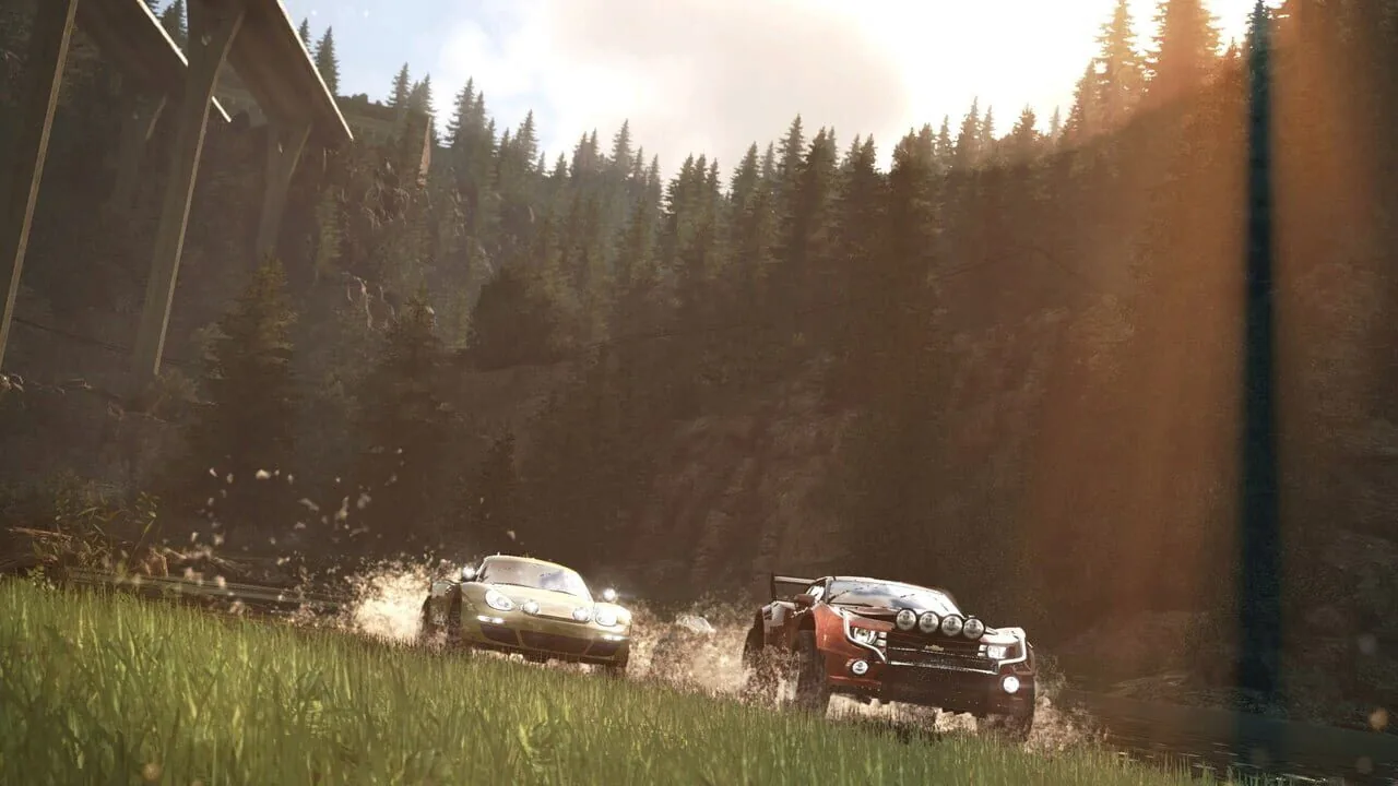 The Crew gameplay on PlayStation 4