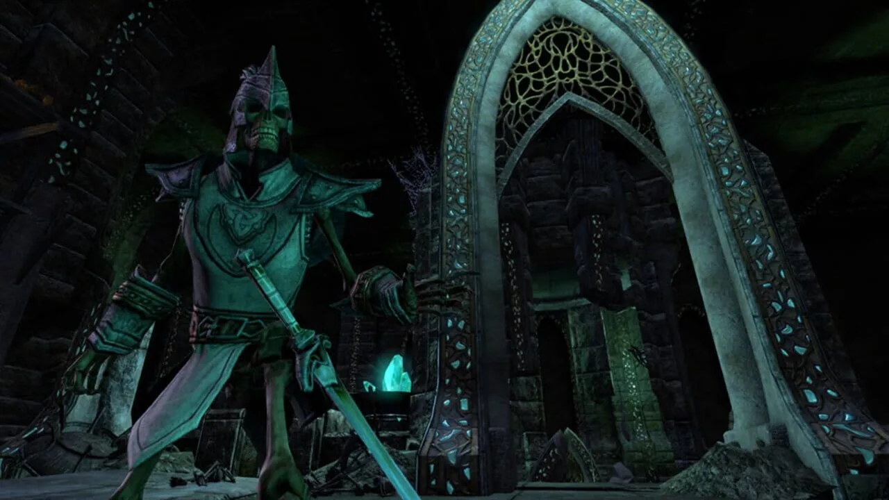The Elder Scrolls Online gameplay on PlayStation 4