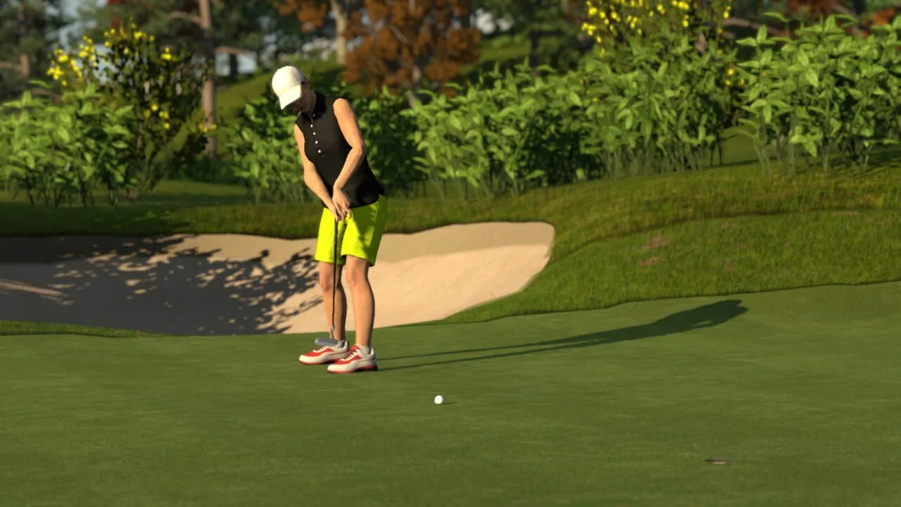 The Golf Club gameplay on PlayStation 4