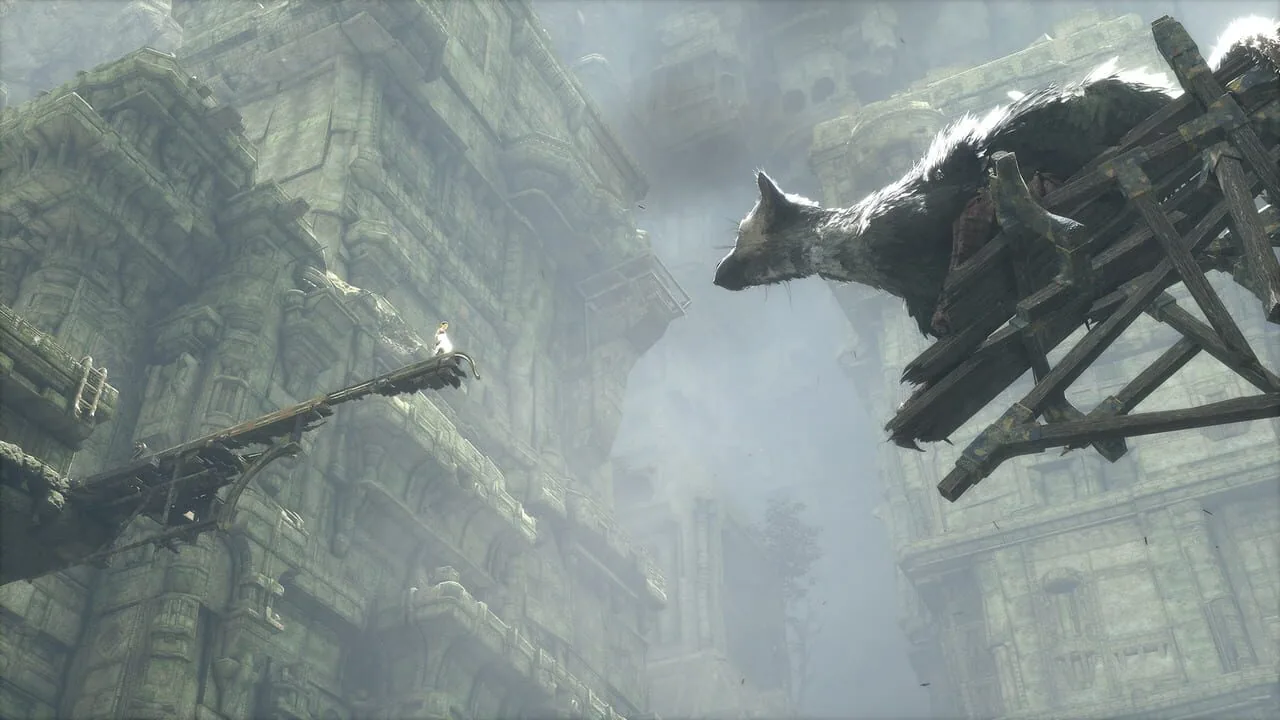 The Last Guardian gameplay on PlayStation 4