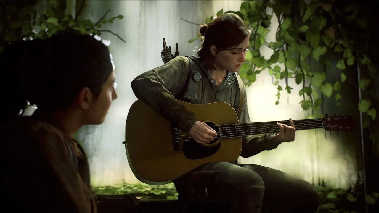 The Last of Us Part II gameplay on PlayStation 4