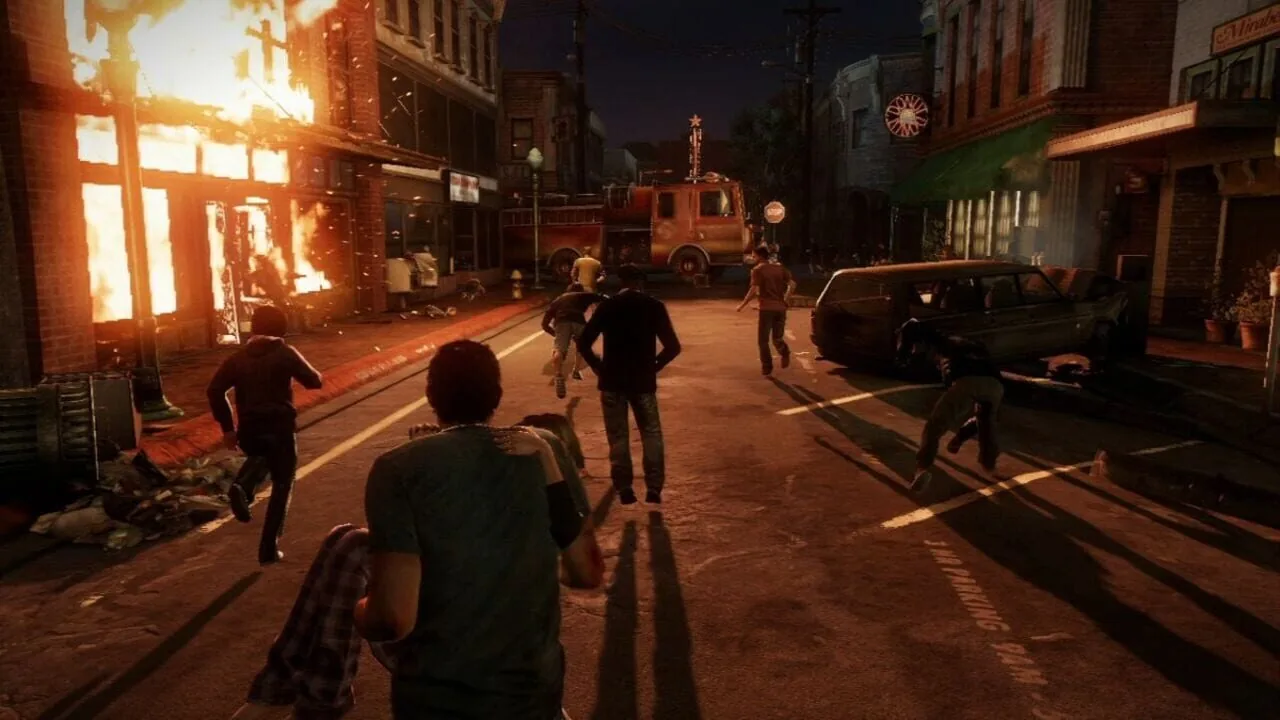 The Last of Us gameplay on PlayStation 4