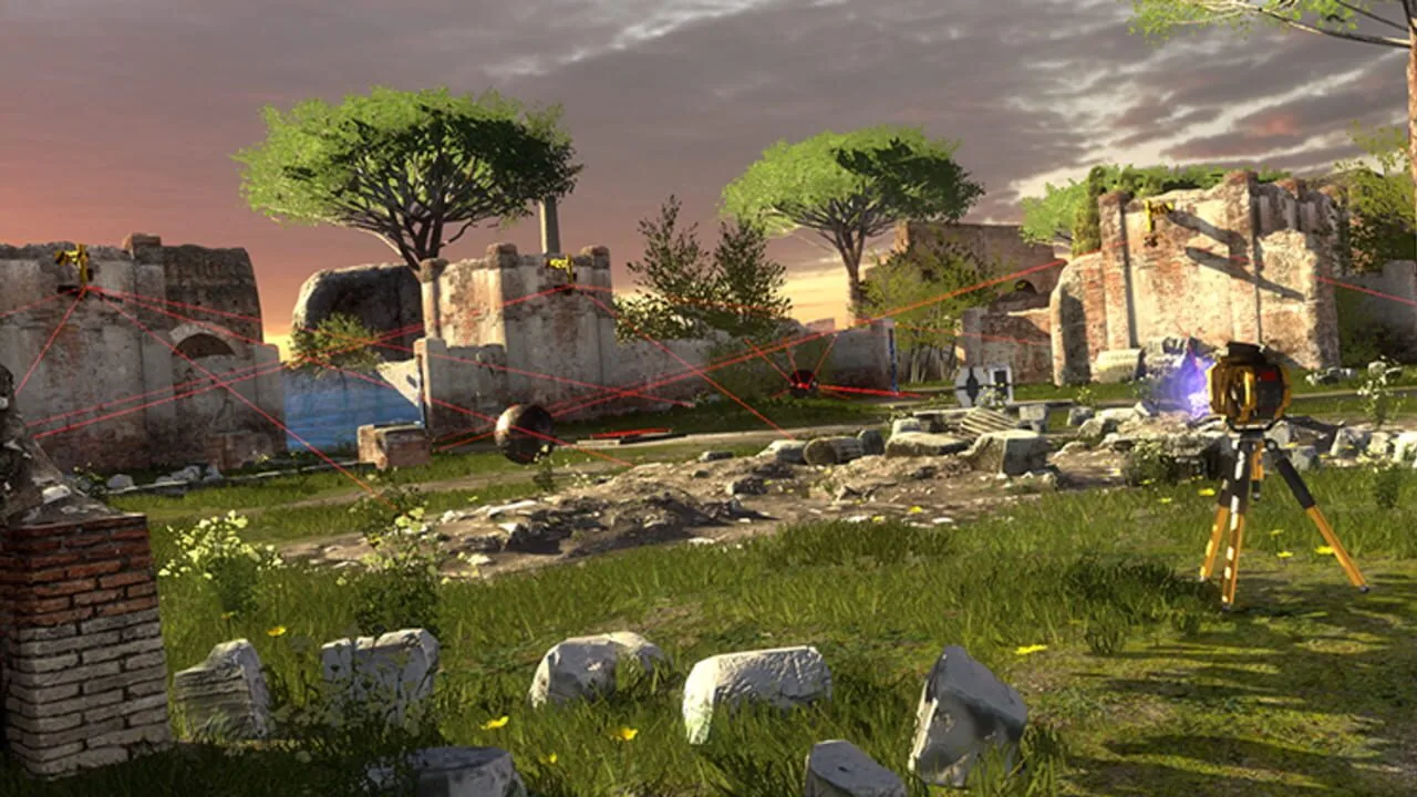The Talos Principle gameplay on PlayStation 4
