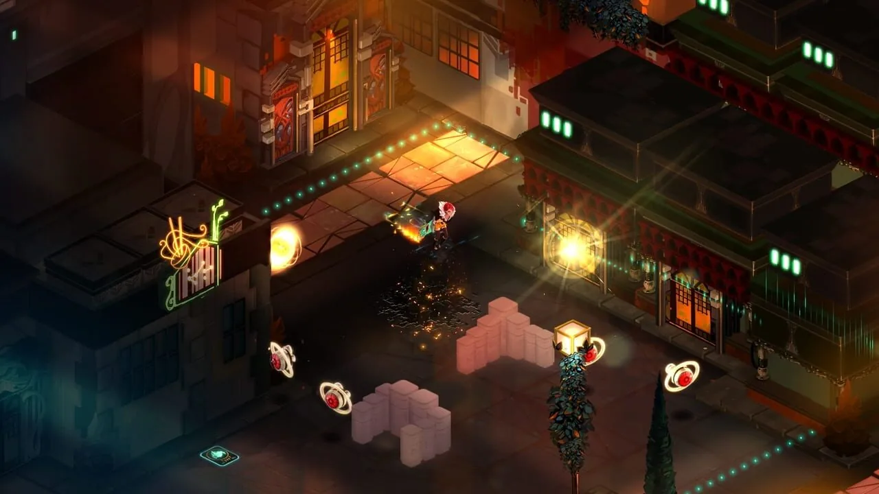 Transistor gameplay on PlayStation 4