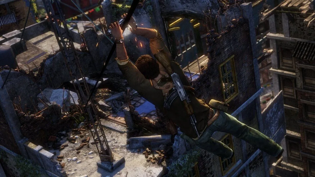Uncharted: The Nathan Drake Collection gameplay on PlayStation 4