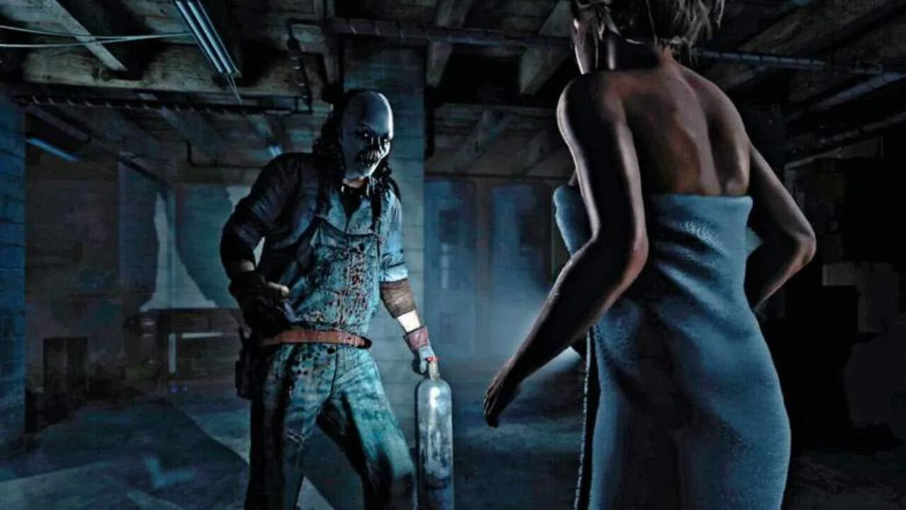 Until Dawn gameplay on PlayStation 4