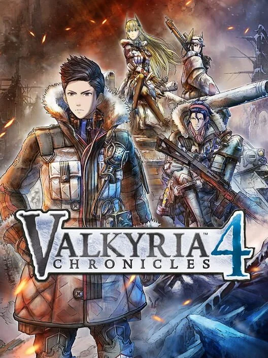 Valkyria Chronicles 4 box art