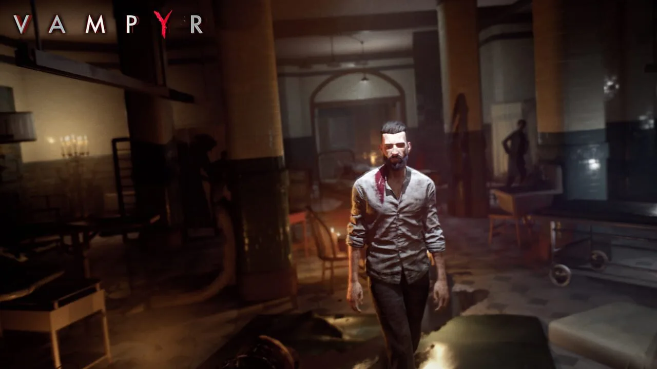 Vampyr gameplay on PlayStation 4