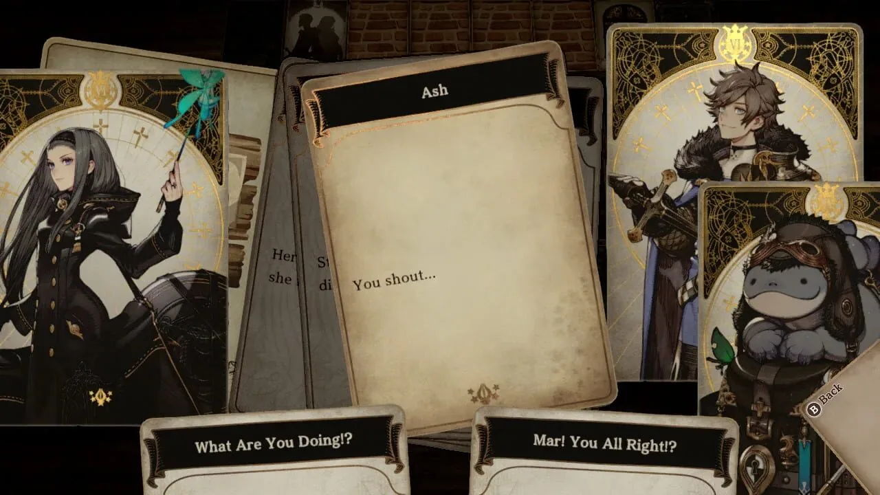 Voice of Cards: The Isle Dragon Roars gameplay on PlayStation 4