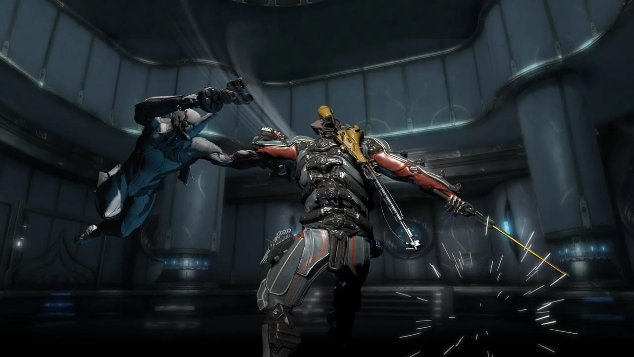 Warframe gameplay on PlayStation 4