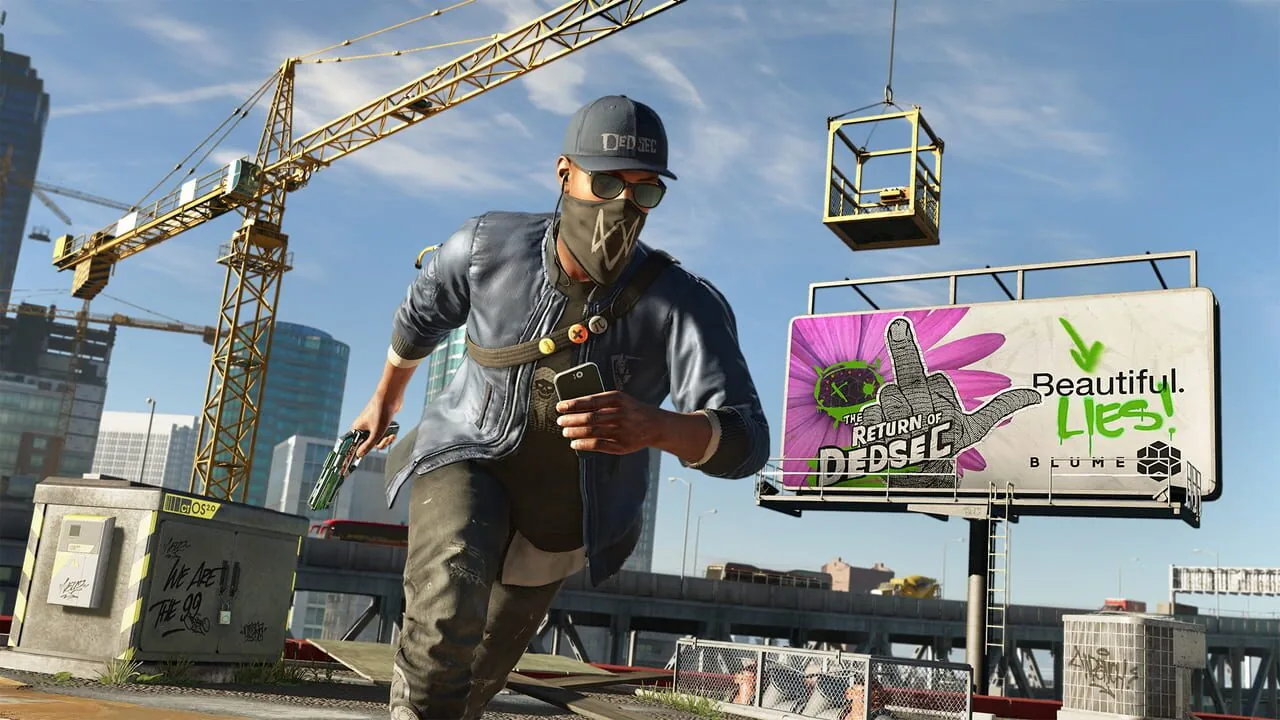 Watch Dogs 2 gameplay on PlayStation 4