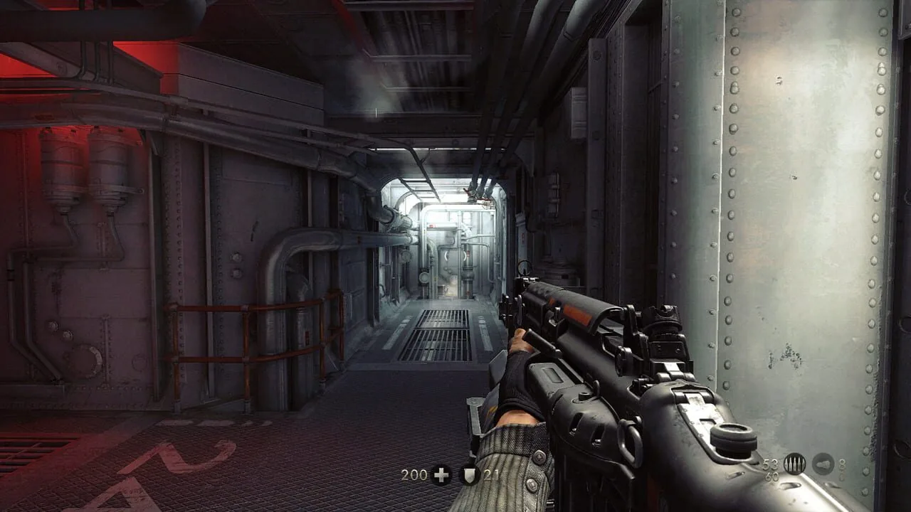 Wolfenstein: The New Order gameplay on PlayStation 4