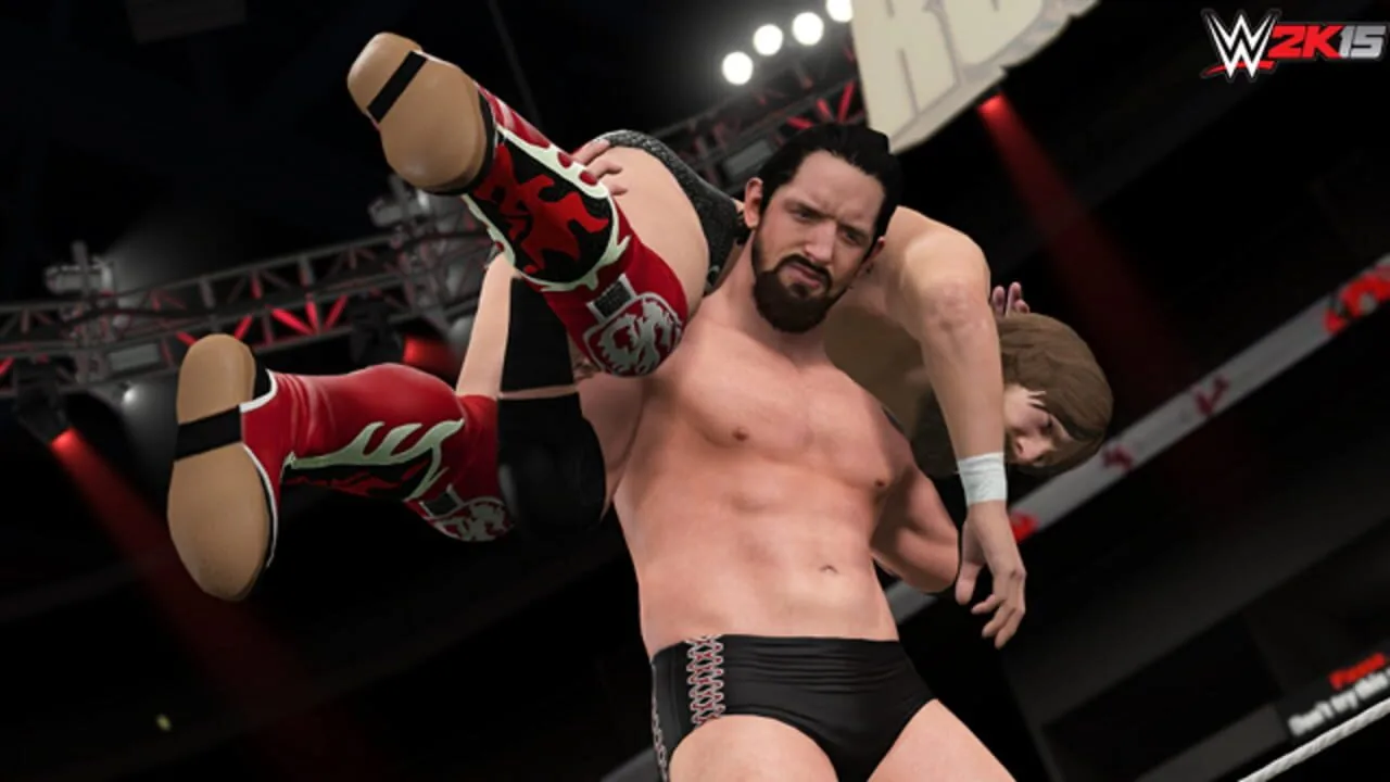 WWE 2K15 gameplay on PlayStation 4