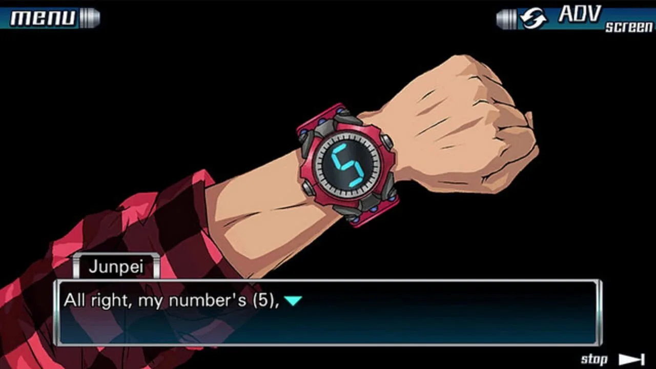 Zero Escape: The Nonary Games gameplay on PlayStation 4