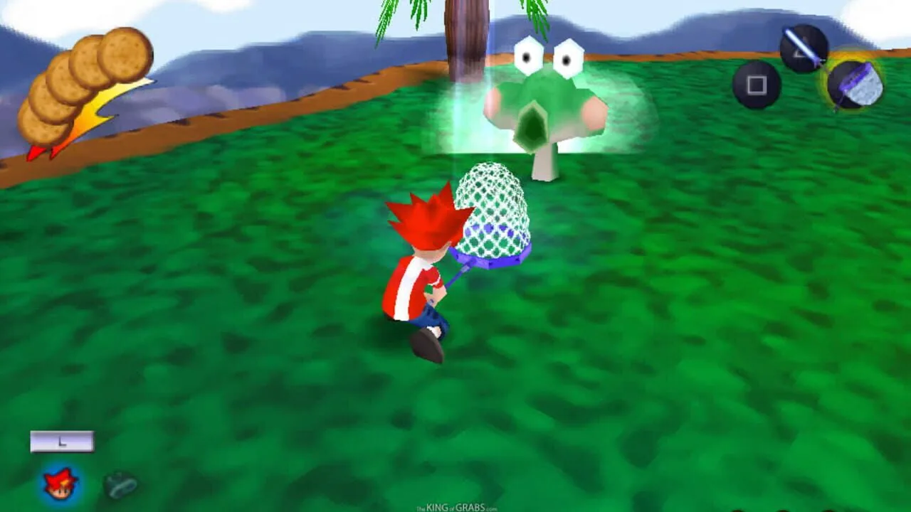 Ape Escape: On the Loose gameplay on PlayStation Portable
