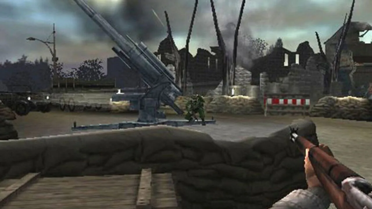 Call of Duty: Roads to Victory gameplay on PlayStation Portable
