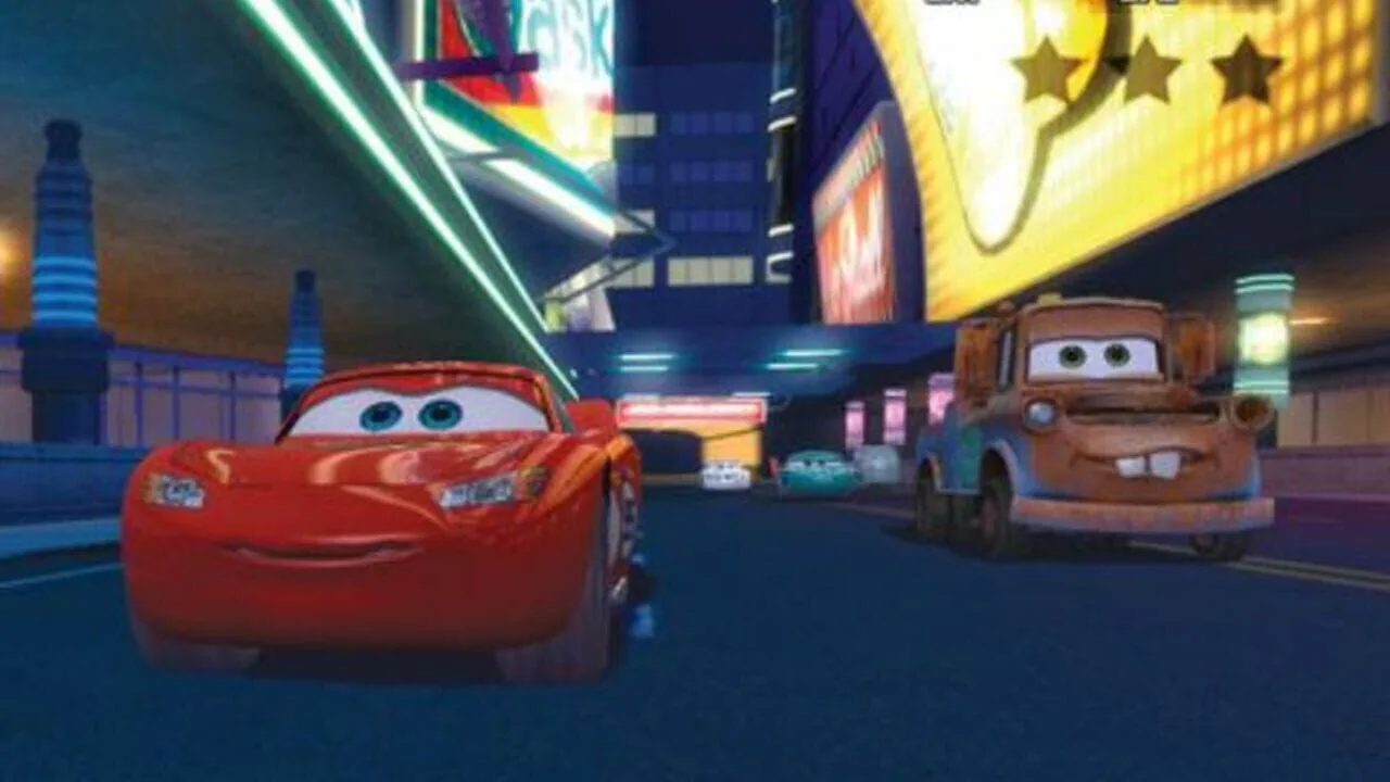 Cars Race-O-Rama gameplay on PlayStation Portable
