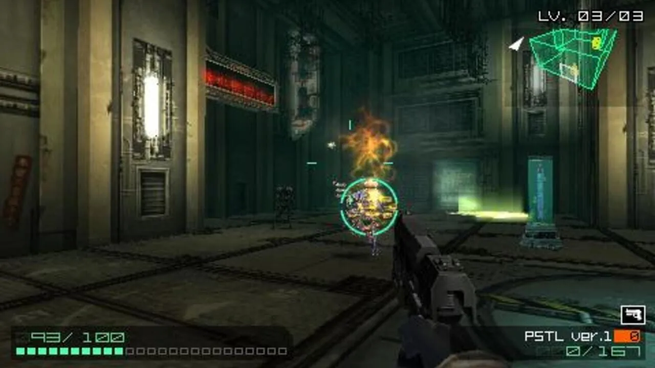 Coded Arms gameplay on PlayStation Portable