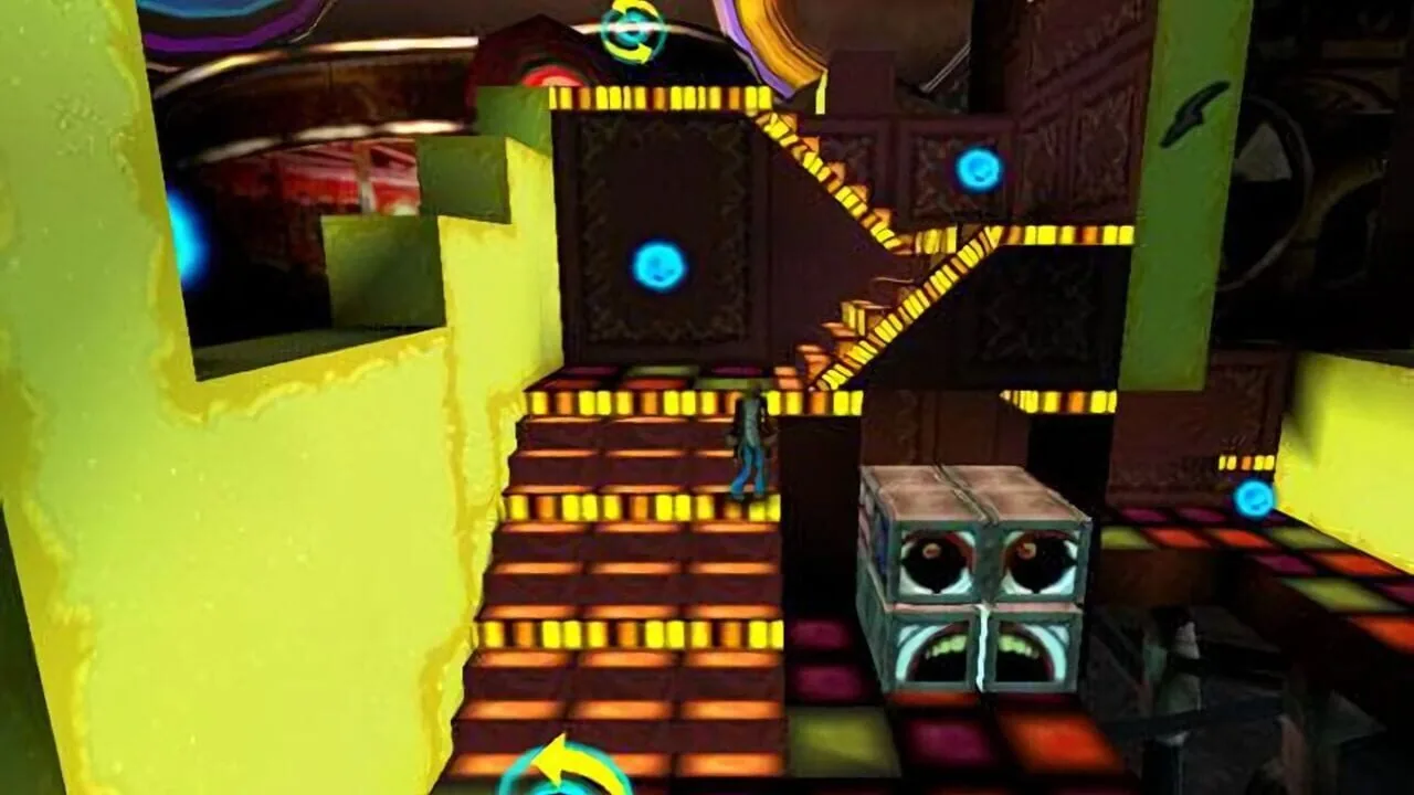 Crush gameplay on PlayStation Portable