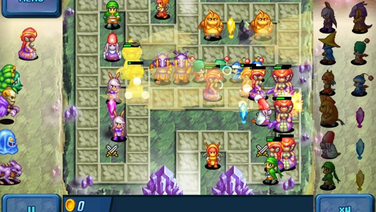 Crystal Defenders screenshot 1