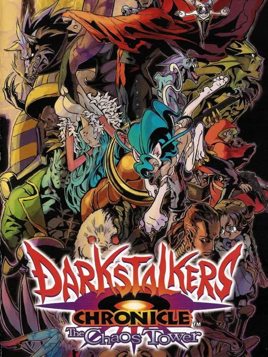 Darkstalkers Chronicle: The Chaos Tower box art