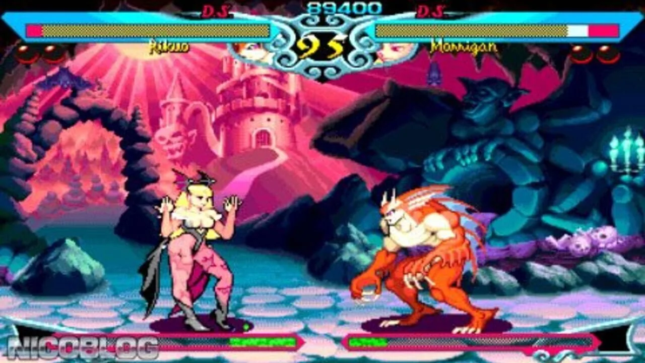 Darkstalkers Chronicle: The Chaos Tower gameplay on PlayStation Portable