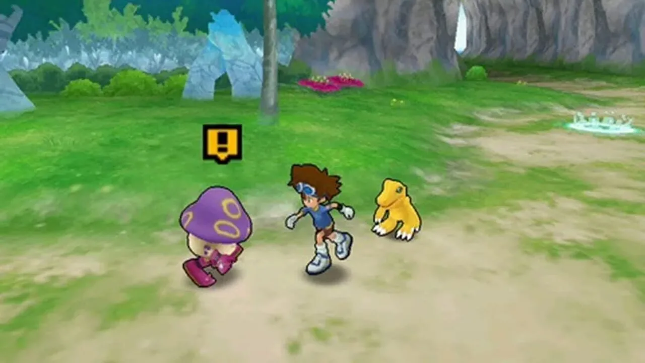 Digimon Adventure gameplay on PlayStation Portable