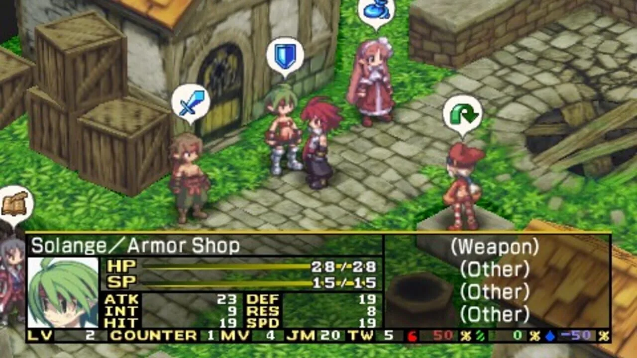 Disgaea 2: Dark Hero Days gameplay on PlayStation Portable