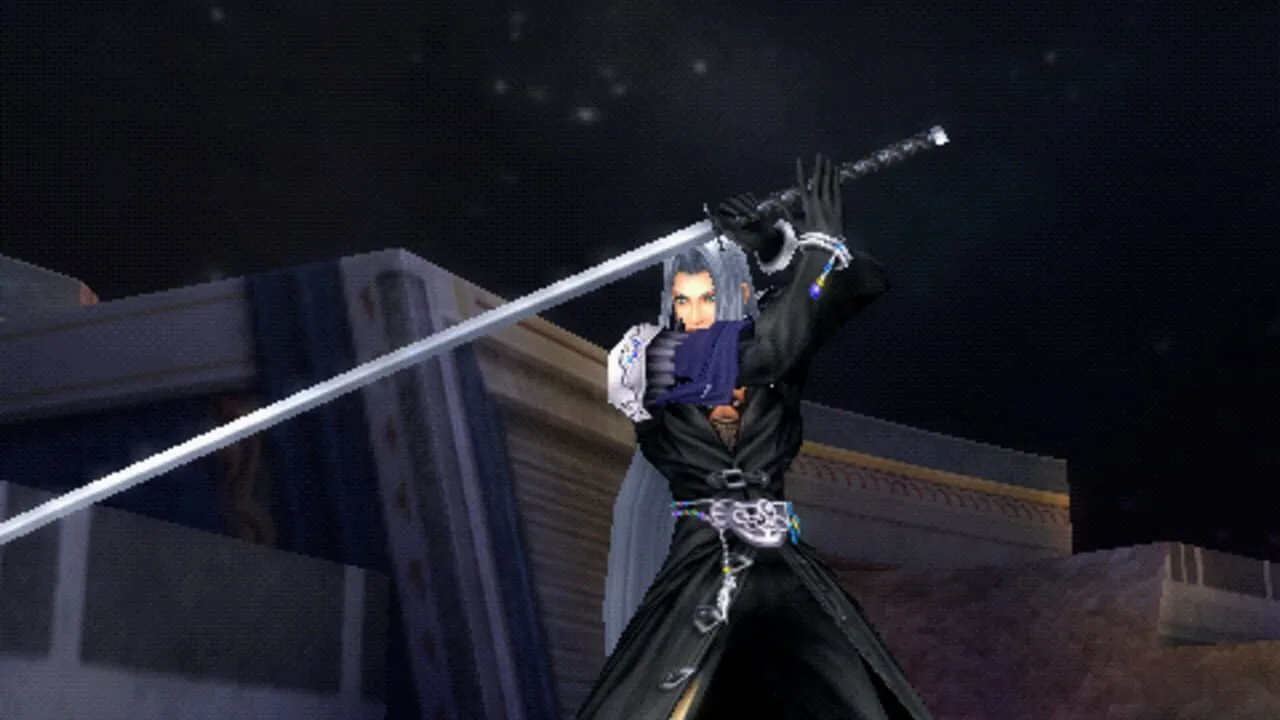 Dissidia Final Fantasy gameplay on PlayStation Portable