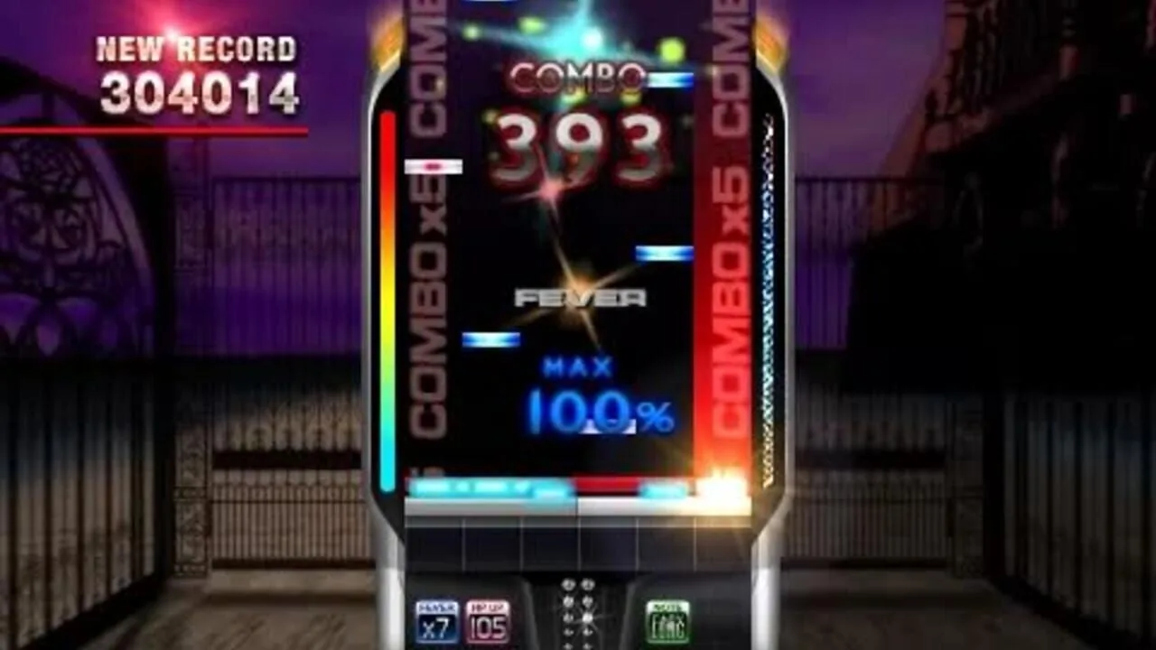 DJMax Portable 2 gameplay on PlayStation Portable