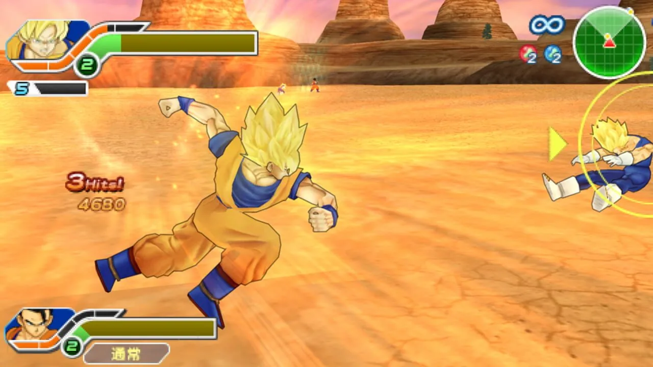 Dragon Ball Z: Tenkaichi Tag Team screenshot 2