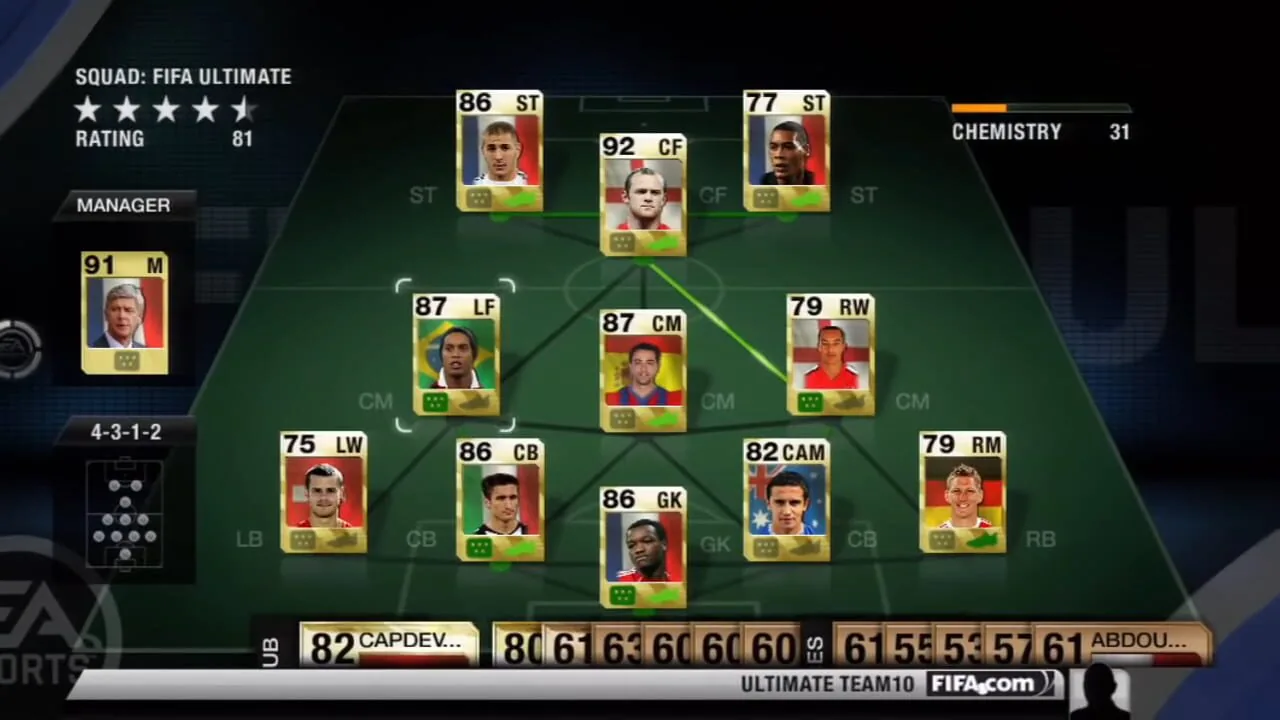FIFA 10 gameplay on PlayStation Portable