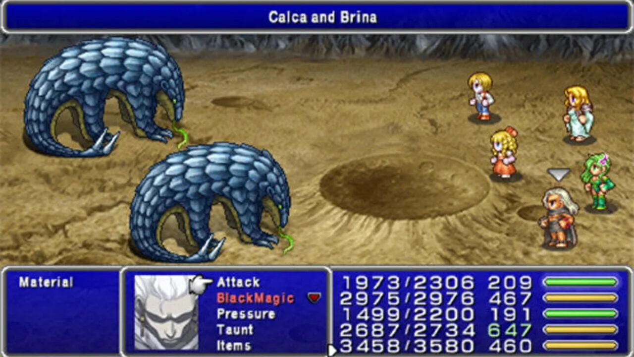 Final Fantasy IV: The Complete Collection gameplay on PlayStation Portable