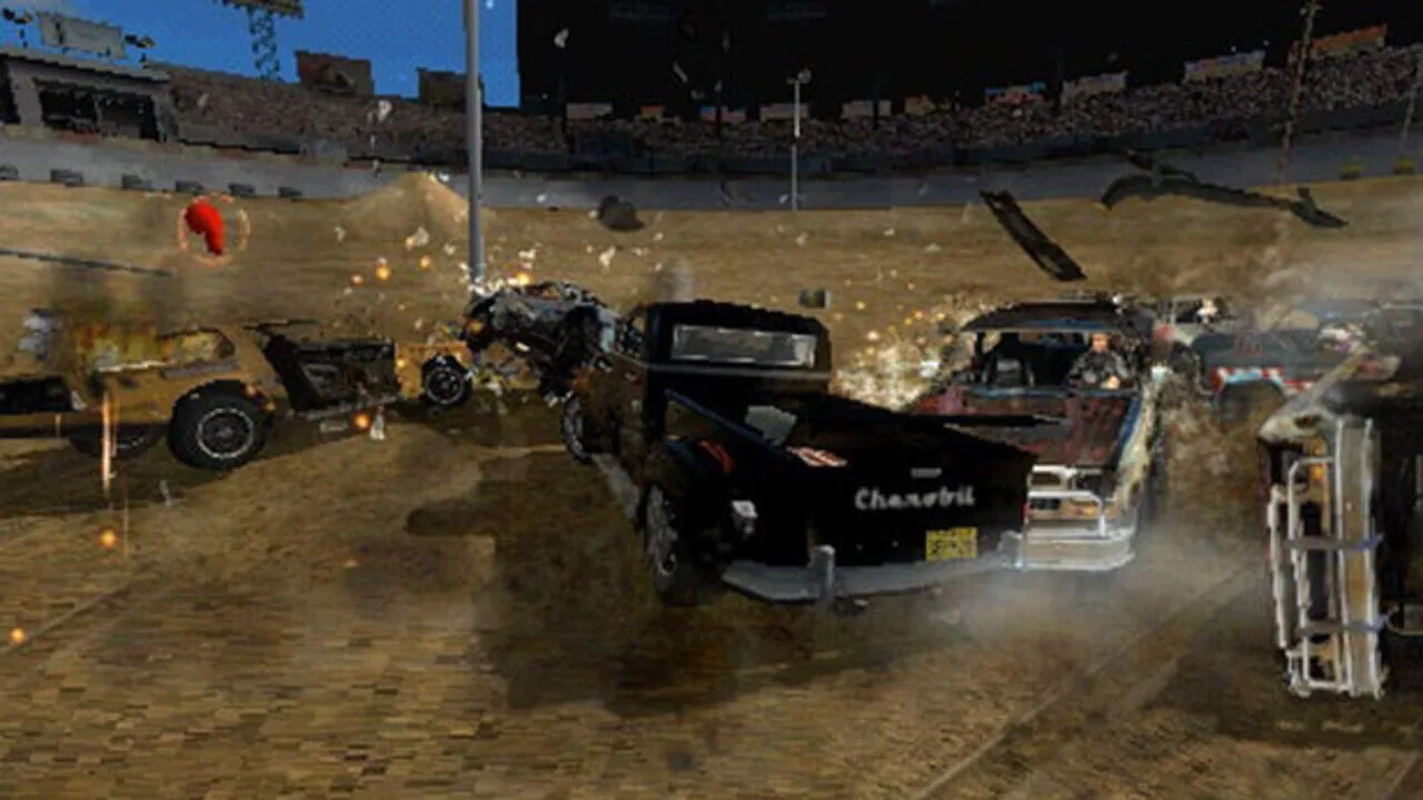 FlatOut: Head On gameplay on PlayStation Portable