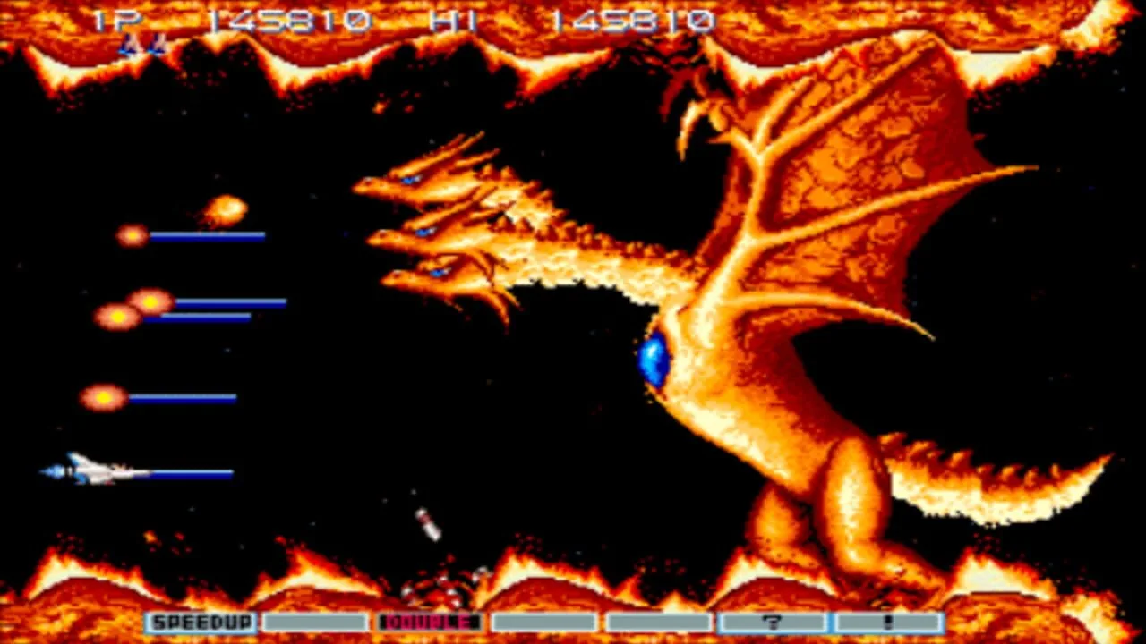 Gradius Collection gameplay on PlayStation Portable