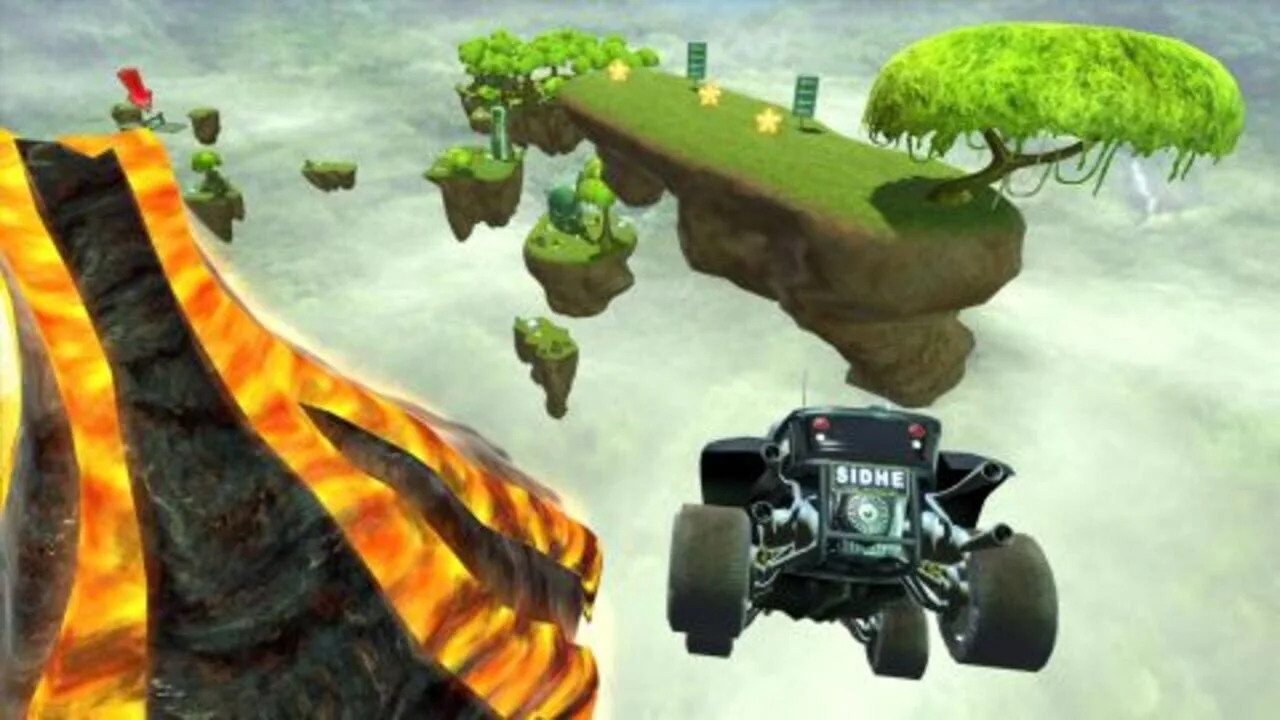 GripShift gameplay on PlayStation Portable
