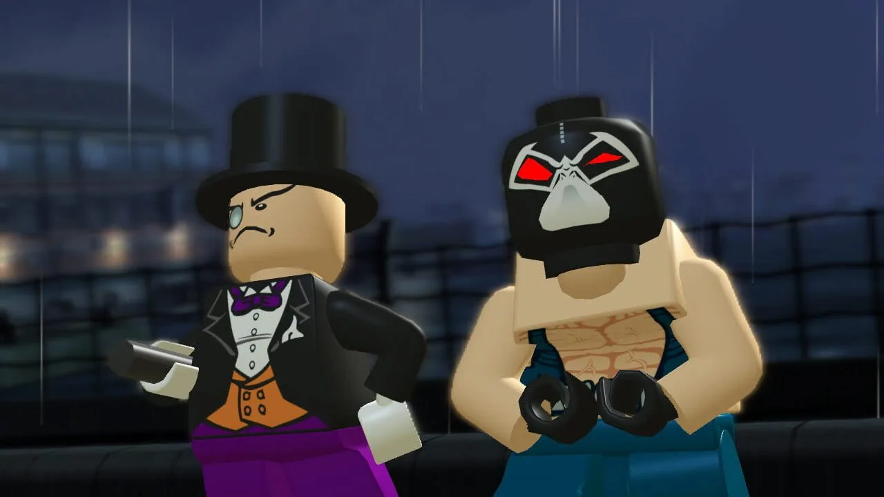 Lego Batman: The Videogame gameplay on PlayStation Portable