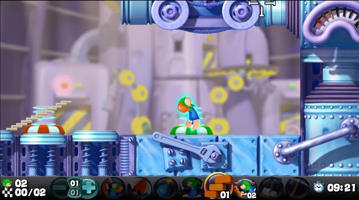 Lemmings screenshot 2