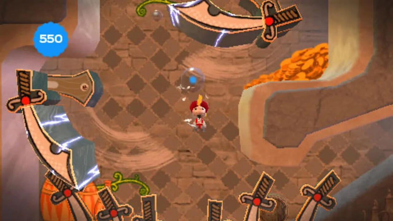 LittleBigPlanet gameplay on PlayStation Portable