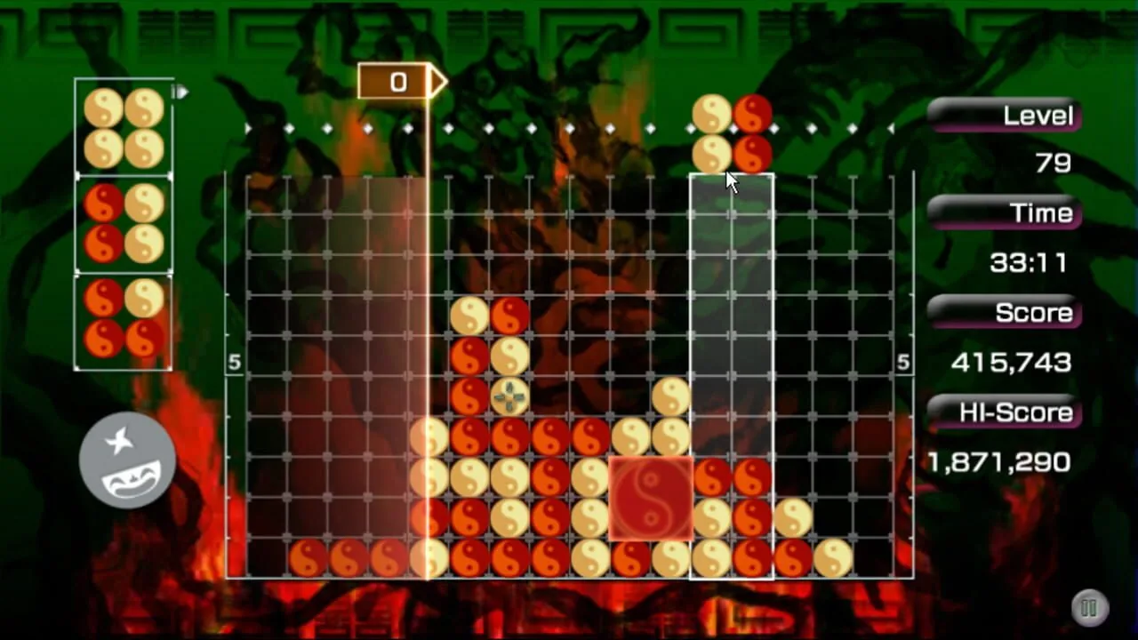 Lumines screenshot 1