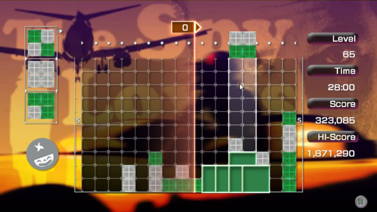Lumines screenshot 2