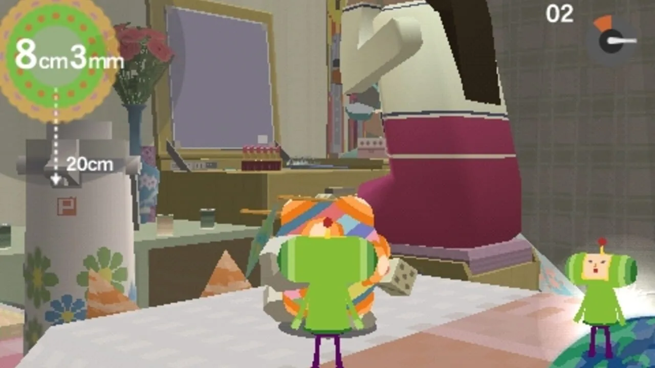 Me & My Katamari gameplay on PlayStation Portable