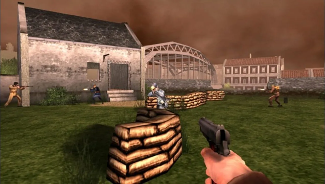 Medal of Honor: Heroes gameplay on PlayStation Portable